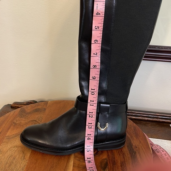 Cole Haan Women's W18869 Camry Riding Boot Black Leather size 5 - Picture 12 of 13